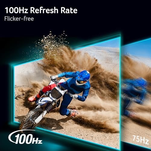 Acer KB220Q H2bi 21.5" Full HD (1920 X 1080) Zero-Frame Home Office Monitor | Adaptive-Sync Support (FreeSync Compatible) | up to 100Hz Refresh | 1ms 