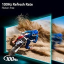 Acer KB220Q H2bi 21.5" Full HD (1920 X 1080) Zero-Frame Home Office Monitor | Adaptive-Sync Support (FreeSync Compatible) | up to 100Hz Refresh | 1ms 
