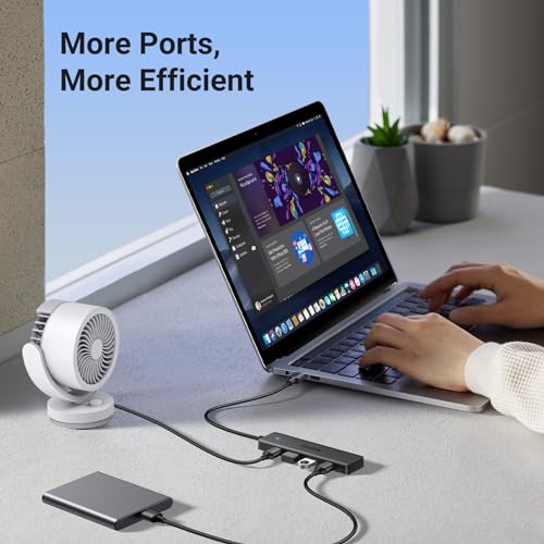 Ugreen USB 3.0 4-PORT HUB USB-a to 4XUSB Docking USB 3.2 Gen 1 (3.1 GE