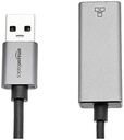 Amazon Basics Aluminum USB 3.0 Gigabit Ethernet Adapter, Gray, 1.97 X 0.83 X 0.59 Inches
