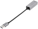 Amazon Basics Aluminum USB 3.0 Gigabit Ethernet Adapter, Gray, 1.97 X 0.83 X 0.59 Inches