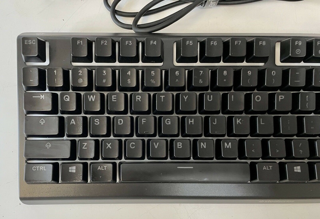 SteelSeries Apex 3 - RGB Gaming Keyboard - 10-Zone RGB Illumination - Premium Magnetic Wrist Rest - American QWERTY Layout