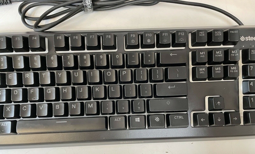 SteelSeries Apex 3 - RGB Gaming Keyboard - 10-Zone RGB Illumination - Premium Magnetic Wrist Rest - American QWERTY Layout