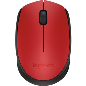 Mouse Logitech Wireless M170 Vermelho Blister