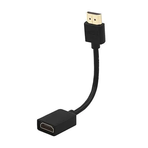 4K 60Hz HDR HDMI 2.0 Extension Cable(Male to Female)-High-Speed HDMI Extension Cord for PS5,Xbox Series X/S,PC,Monitor, HDTV