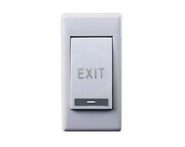 AC Push-to-Exit (request-to-exit) button (Used with Access Control and Maglock or electric strike setups)