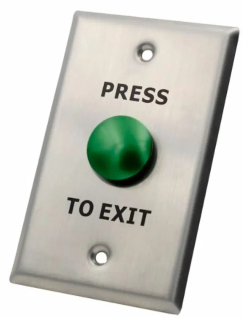 Exit Release Button, Stainless Steel