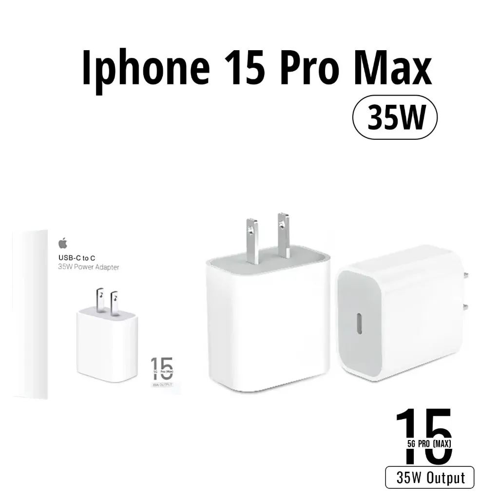USB-C 35W Power Adapter 15 Pro (Max) iPhone