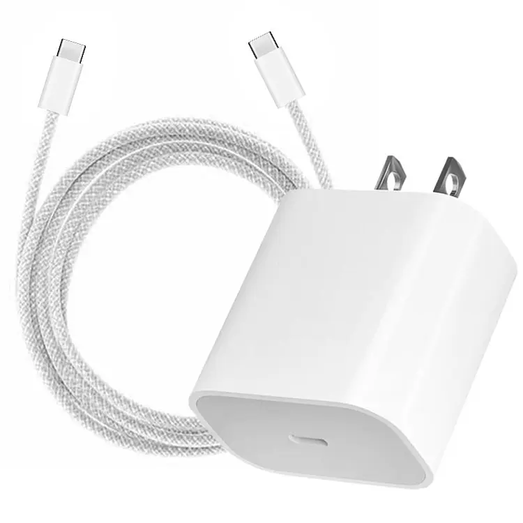 40W Charger USB C Fast Charging Cable for iPhone 15,16,17 Pro Max & Fast Charging Cable
