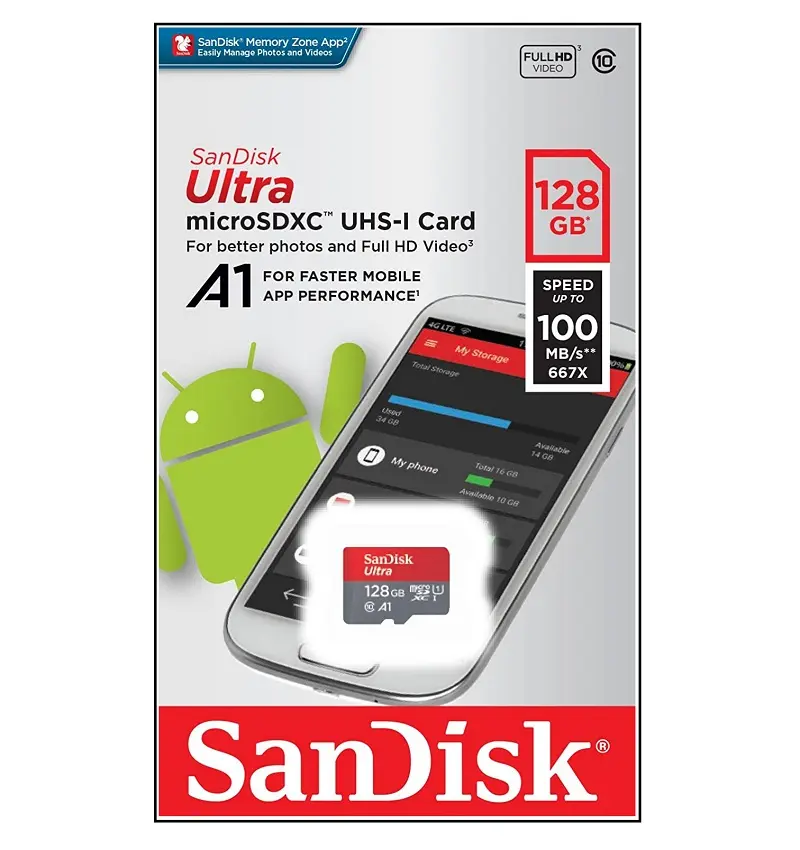 Sandisk 128 GB microSDXC UHS-I