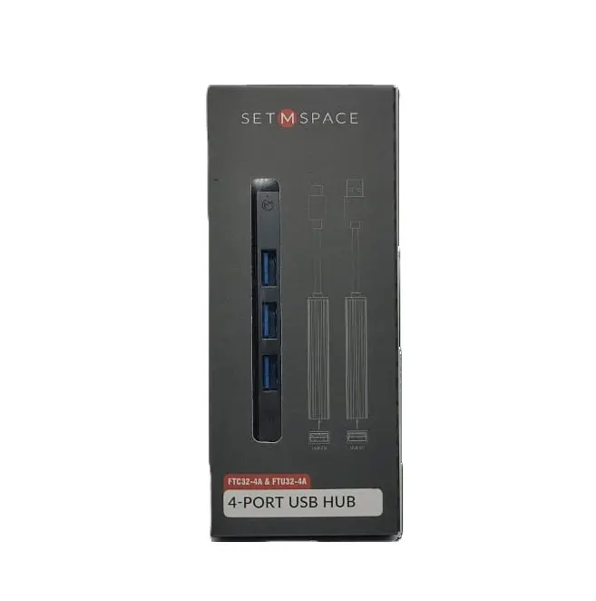 SetMspace 4-port USB Hub