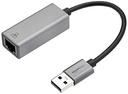 Amazon Basics Aluminum USB 3.0 Gigabit Ethernet Adapter, Gray, 1.97 X 0.83 X 0.59 Inches