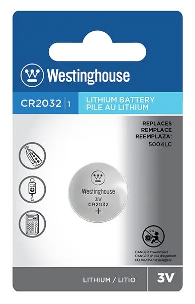 Westinghouse Lithium Battery CR2032 | 3V