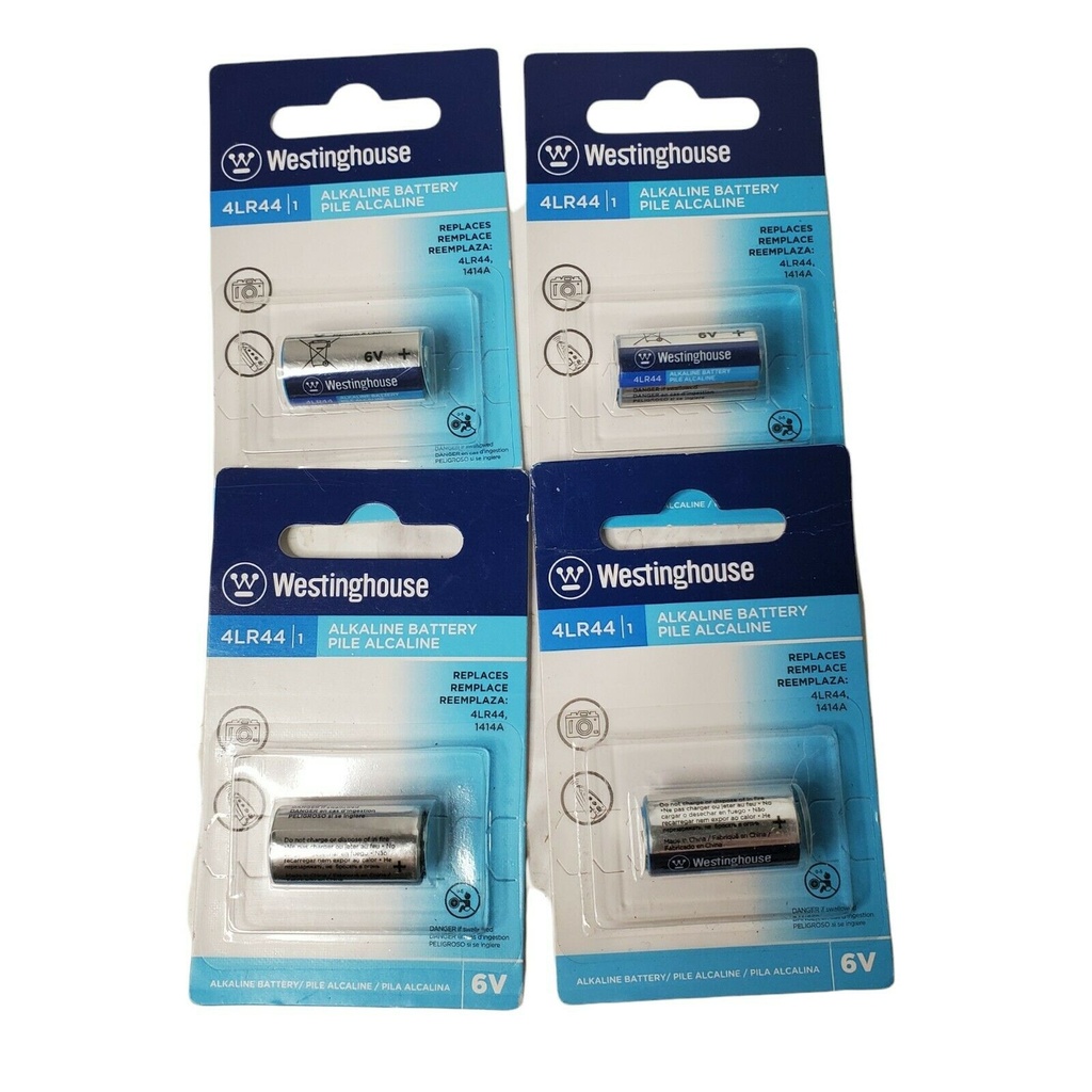 Westinghouse Alkaline Batteries 4LR44 - Single