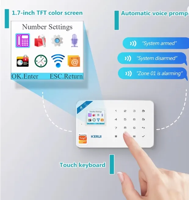 Kerui Access Control Panel