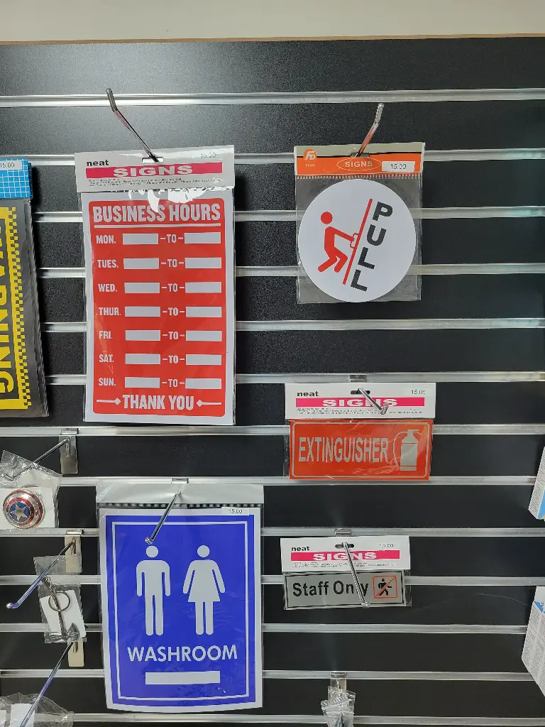 Assorted Signage 