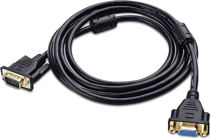 VGA Extension Cable (VGA Cable Male to Female) - 6ft