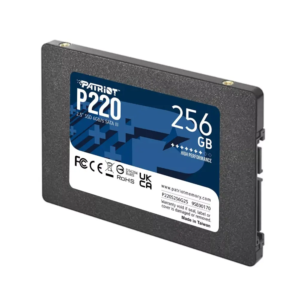 Patriot P220 2.5" 256GB SSD