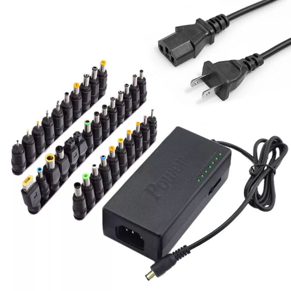 96W Universal Laptop Power Supply Charger Adapter w/ 42 Tips