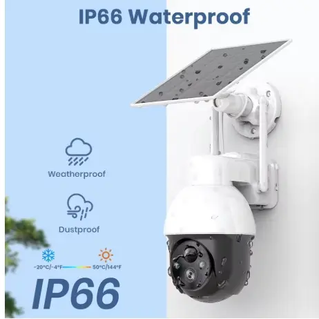 AOSU 3MP PTZ 4/8/12pcs Solar Camera 5000mAh Battery Wireless 2.4Ghz WIFI Camera PIR AI Detection 2-Way Audio Outdoor CCTV Camera