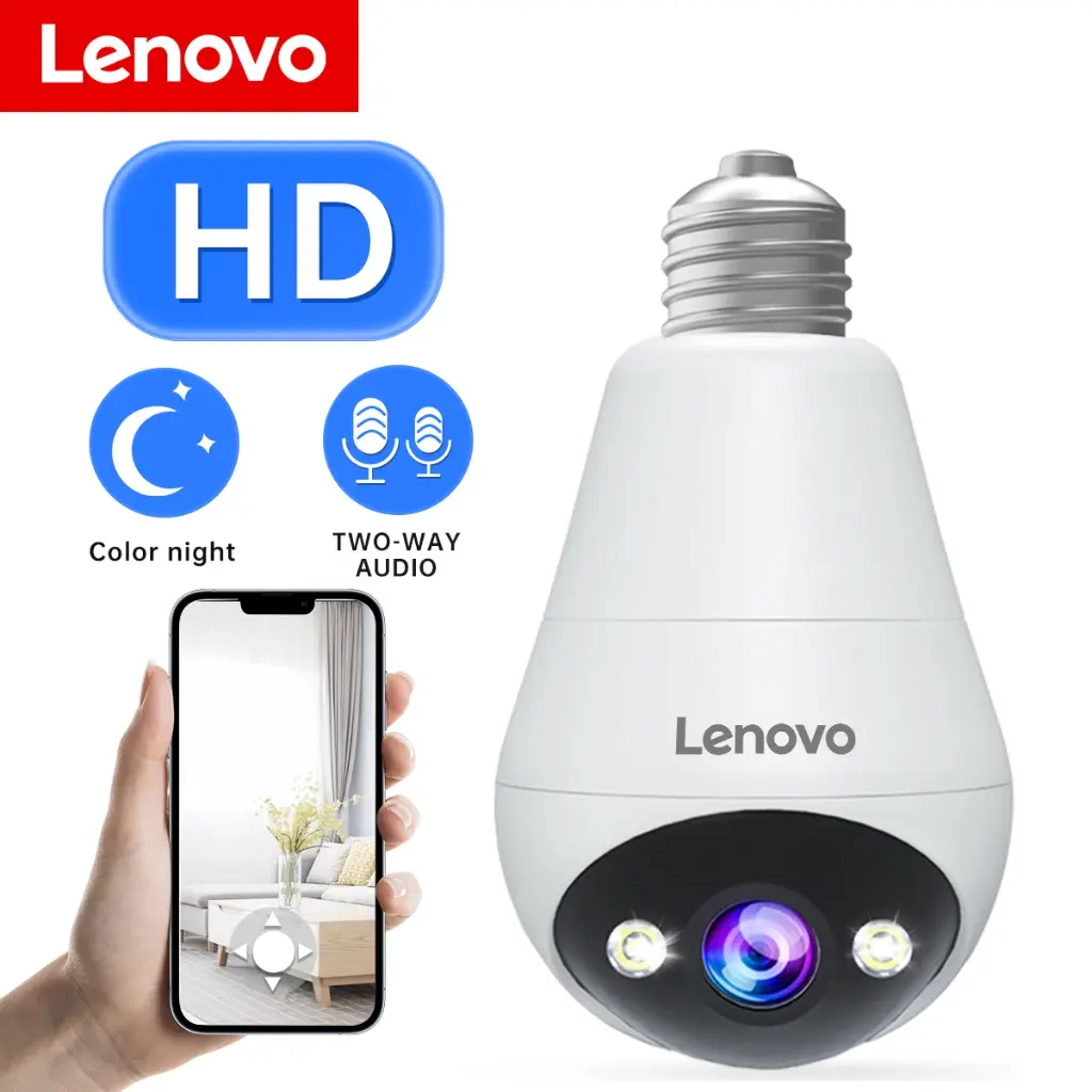 Lenovo Light Bulb Camera