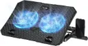 KeiBn Laptop Cooling Pad, Gaming Laptop Cooler 2 Fans for 10-15.6 Inch Laptops, 5 Height Stands, 2 USB Ports