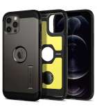 Spigen Tough Armor iPhone 12 Pro Max Case - Gunmetal
