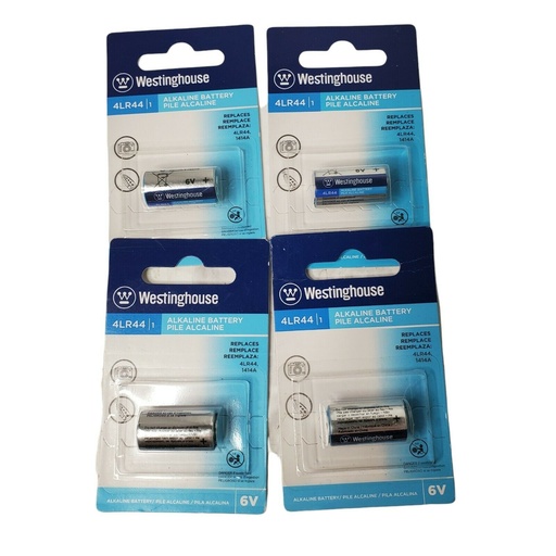 Westinghouse Alkaline Batteries 4LR44 - Single