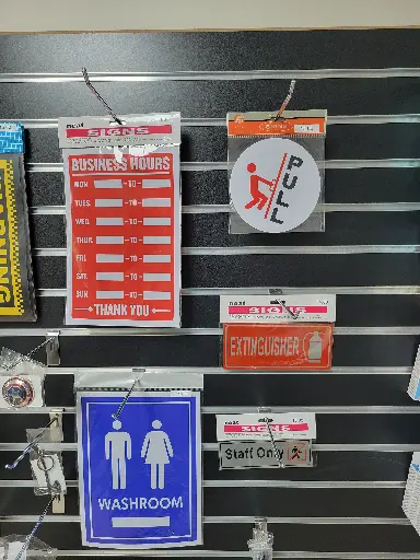 Assorted Signage 