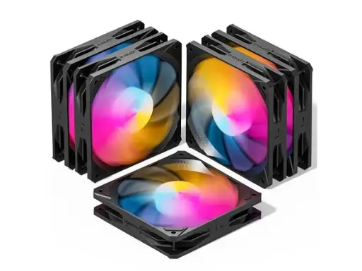PC 120mm Hydraulic PWM CPU RGB Fan